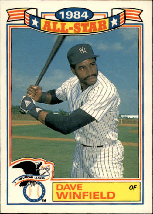 1985 Topps Glossy All-Stars #17 Dave Winfield