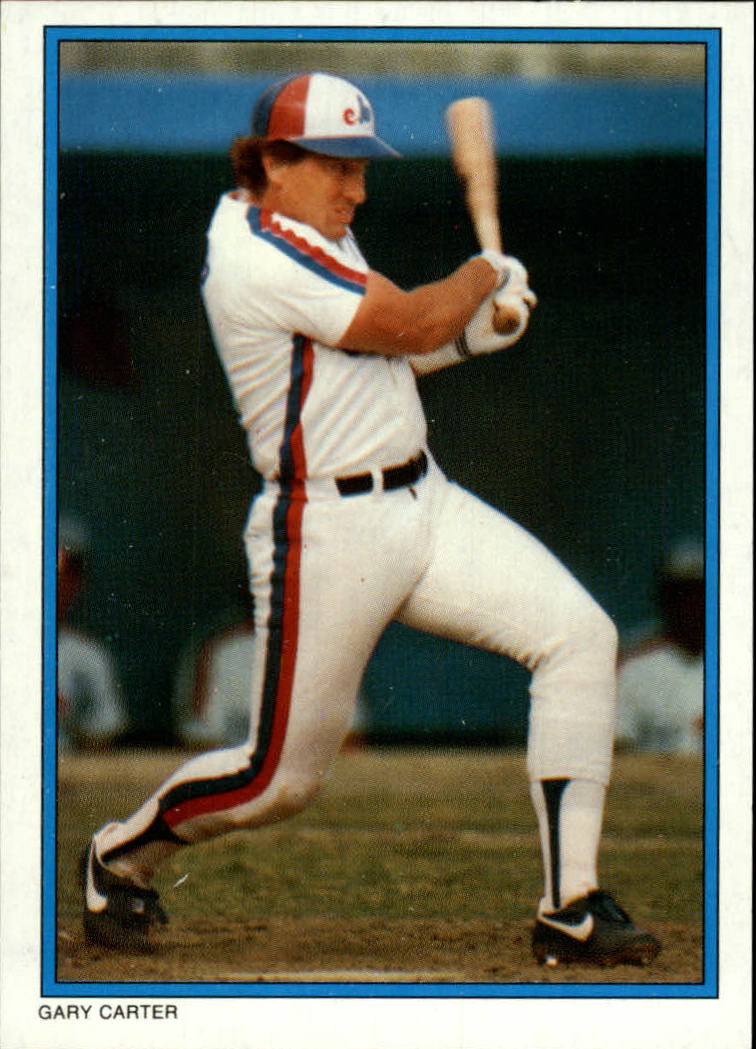 1985 Topps Glossy Send-Ins #36 Gary Carter