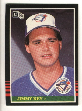 1985 Donruss #559 Jimmy Key RC