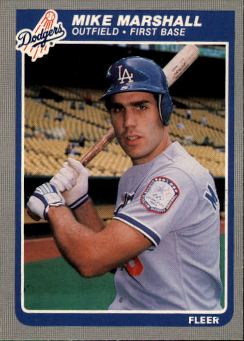 1985 Fleer #377 Mike Marshall