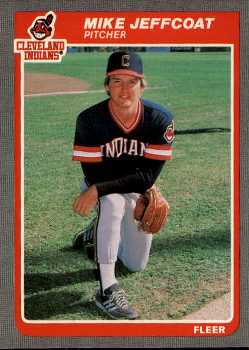 1985 Fleer #453 Mike Jeffcoat