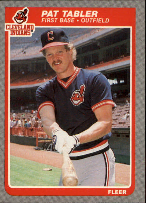 1985 Fleer #456 Pat Tabler