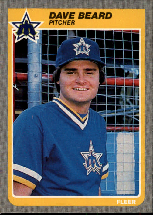 1985 Fleer #483 Dave Beard