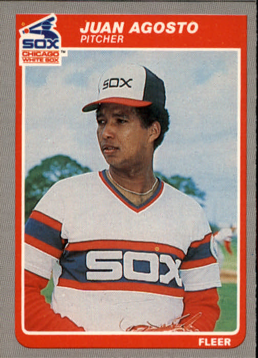 1985 Fleer #506 Juan Agosto