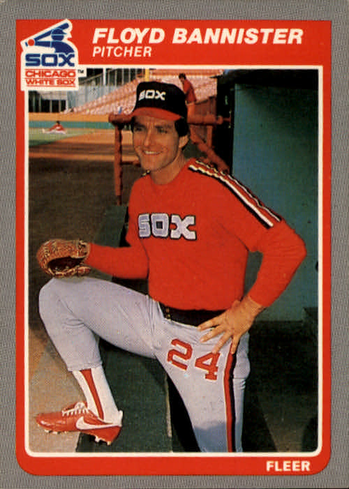 1985 Fleer #508 Floyd Bannister