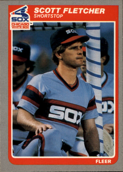1985 Fleer #514 Scott Fletcher