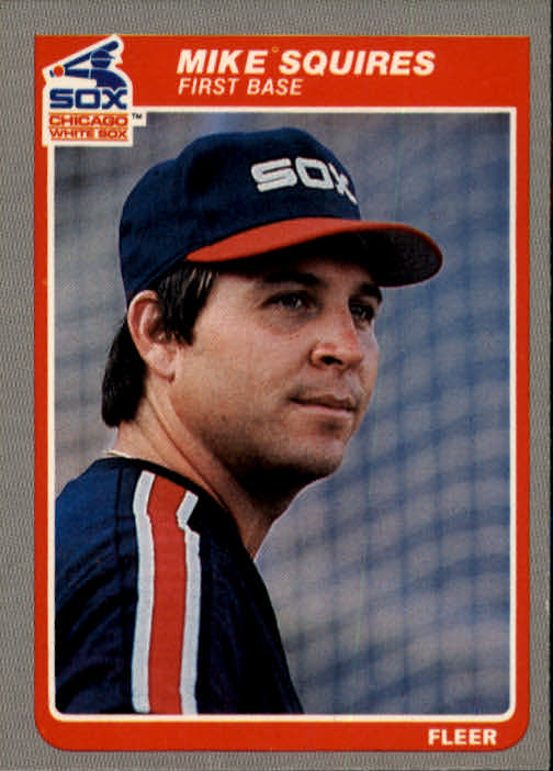 1985 Fleer #529 Mike Squires