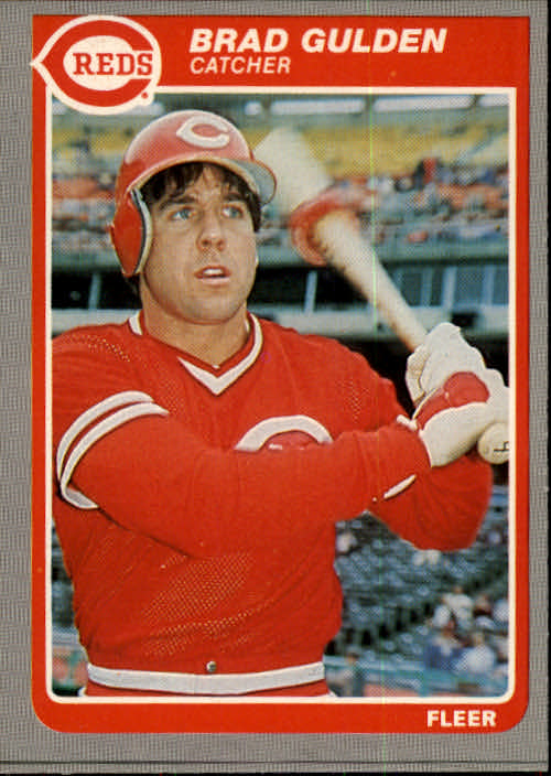 1985 Fleer #537 Brad Gulden