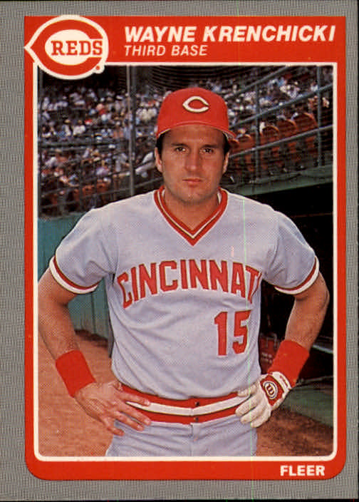 1985 Fleer #539 Wayne Krenchicki