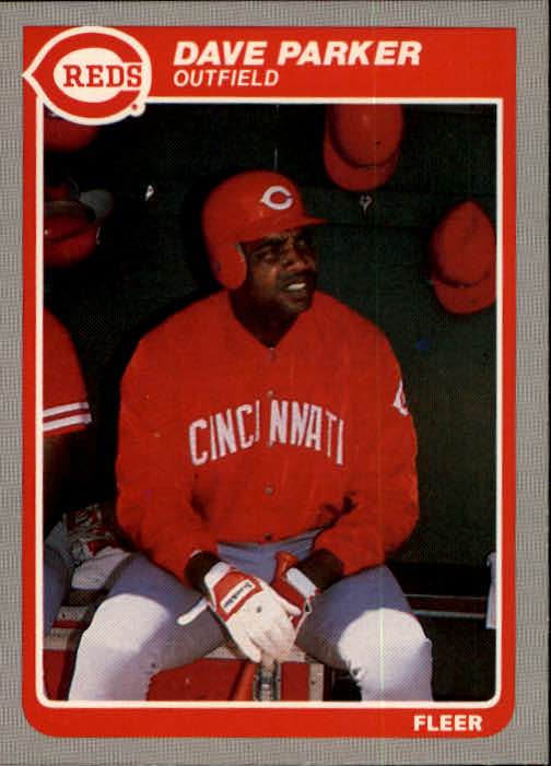 1985 Fleer #544 Dave Parker