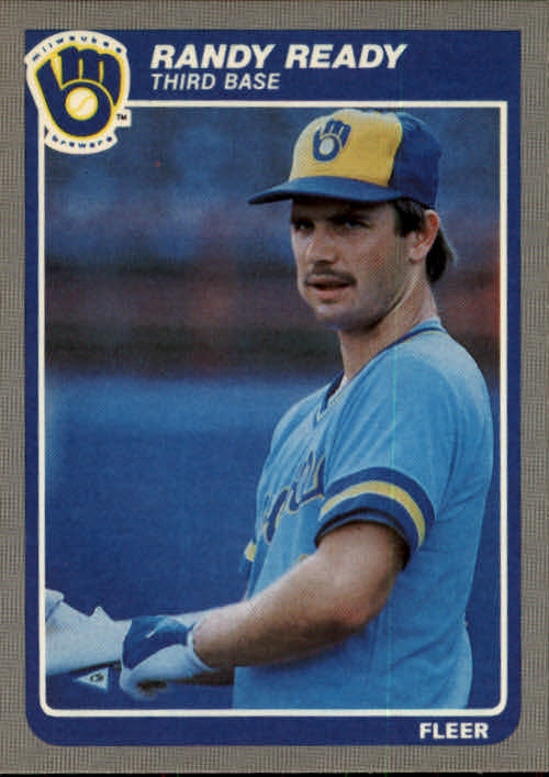 1985 Fleer #592 Randy Ready RC*