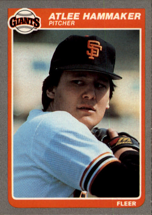 1985 Fleer #608 Atlee Hammaker