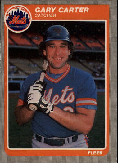 1985 Fleer Update #21 Gary Carter