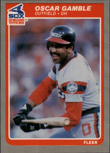 1985 Fleer Update #44 Oscar Gamble