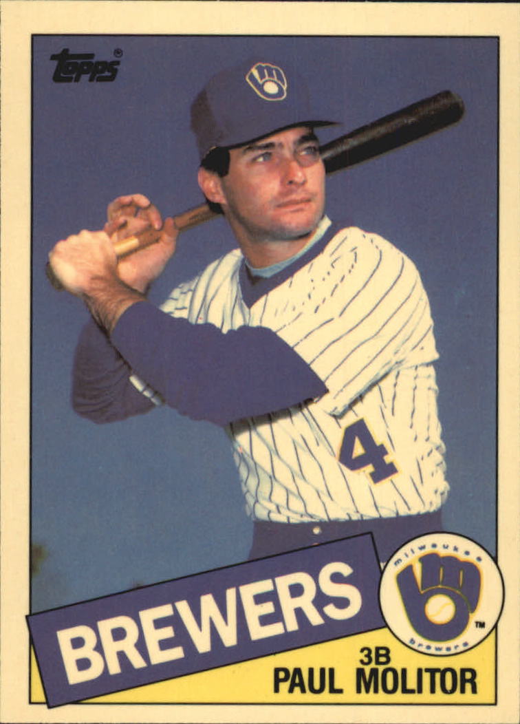 1985 Topps Tiffany #522 Paul Molitor