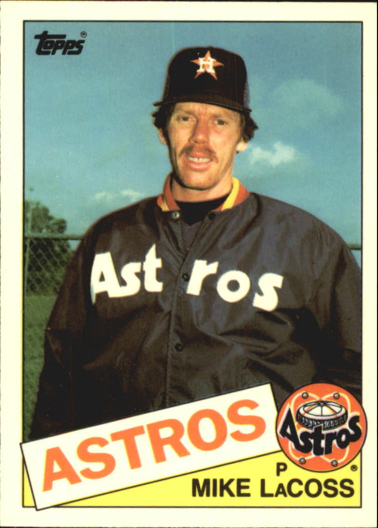 1985 Topps Tiffany #666 Mike LaCoss