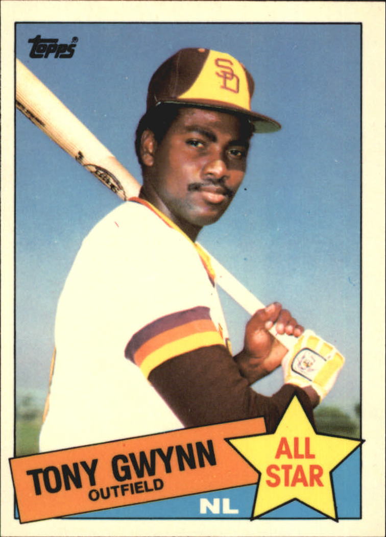 1985 Topps Tiffany #717 Tony Gwynn AS