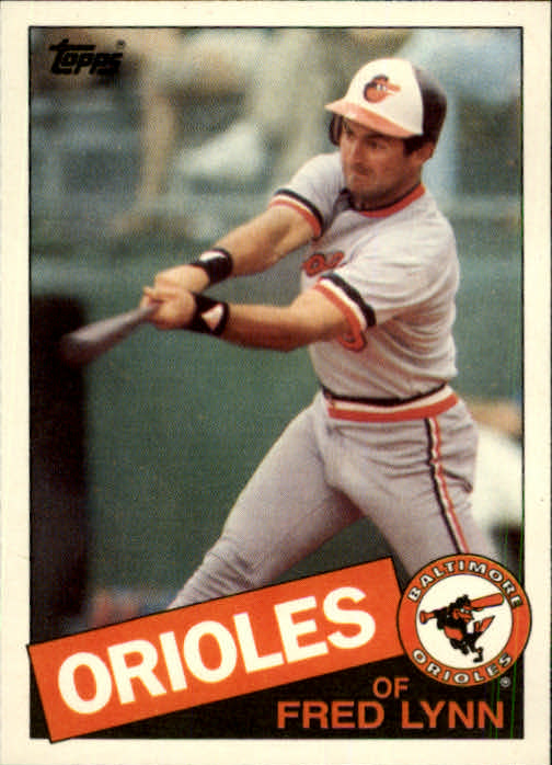 1985 Topps Traded #77T Fred Lynn