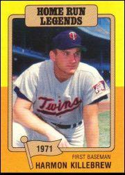 1986 Big League Chew #5 Harmon Killebrew