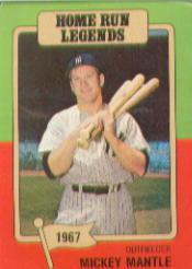 1986 Big League Chew #6 Mickey Mantle