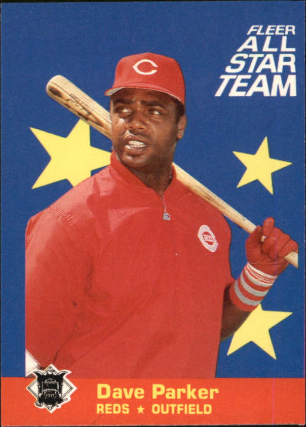 1986 Fleer All-Stars #6 Dave Parker