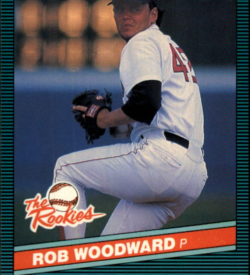1986 Donruss Rookies #53 Rob Woodward