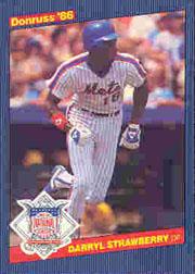 1986 Donruss All-Stars #5 Darryl Strawberry