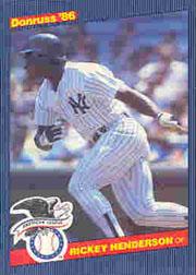 1986 Donruss All-Stars #10 Rickey Henderson