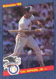 1986 Donruss All-Stars #14 Cal Ripken