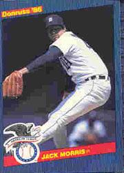 1986 Donruss All-Stars #18 Jack Morris