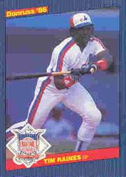1986 Donruss All-Stars #20 Tim Raines