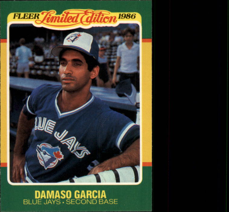 1986 Fleer Limited Edition #17 Damaso Garcia