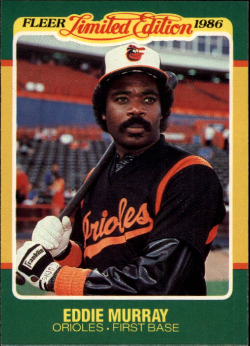 1986 Fleer Limited Edition #32 Eddie Murray