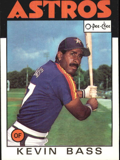 1986 O-Pee-Chee #52 Kevin Bass