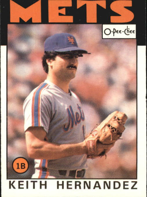 1986 O-Pee-Chee #252 Keith Hernandez