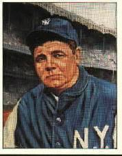 1986 TCMA Superstars Simon #42 Babe Ruth