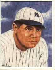 1986 TCMA Superstars Simon #43 Babe Ruth