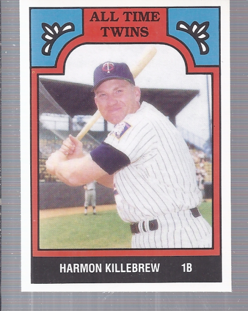 1986 Twins Greats TCMA #1 Harmon Killebrew