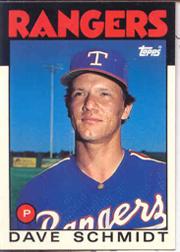 1986 Topps Tiffany #79 Dave Schmidt