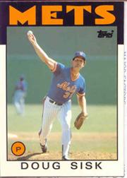 1986 Topps Tiffany #144 Doug Sisk