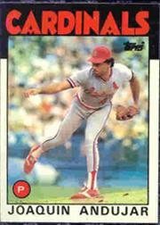 1986 Topps Tiffany #150 Joaquin Andujar
