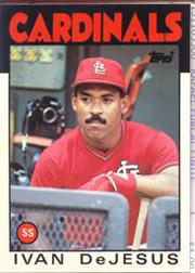 1986 Topps Tiffany #178 Ivan DeJesus