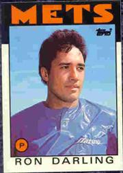 1986 Topps Tiffany #225 Ron Darling