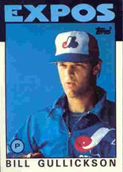 1986 Topps Tiffany #229 Bill Gullickson