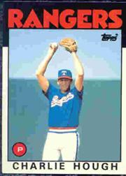 1986 Topps Tiffany #275 Charlie Hough