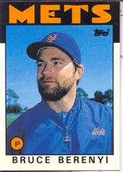 1986 Topps Tiffany #339 Bruce Berenyi