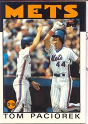 1986 Topps Tiffany #362 Tom Paciorek