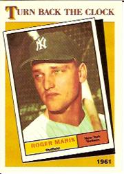 1986 Topps Tiffany #405 Roger Maris TBC