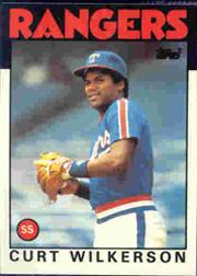 1986 Topps Tiffany #434 Curt Wilkerson