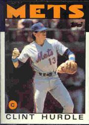 1986 Topps Tiffany #438 Clint Hurdle